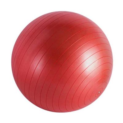 China Lightweight Home Use Fitness Accessories Eco-friendly Anti-burst Yoga Ball With Pump 65cm Inflatable Yoga Ball for sale