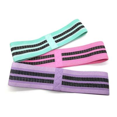 China Durable Highly Elastic Cloth Non Slip Gym Beauty Butt Leg Hip Circle Resistance Band For Squat Exercise for sale