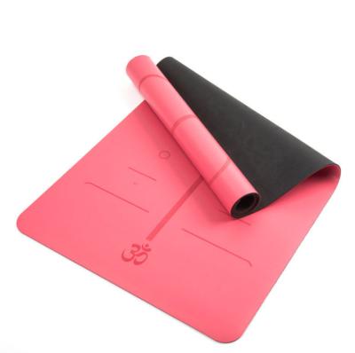 China Wholesale Waterproof Yoga Mat PU Customized Logo Many Colors for sale