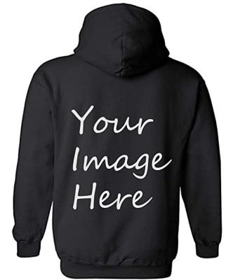 China Luxury Custom Anti-pilling Men's Premium White Oversized Long Sleeve Pullover Hoodie Casual Sweatshirts for sale