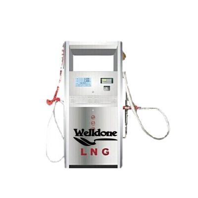 China Single Gasoline Nozzle LNG Dispenser LNG Gas Dispenser With Double Pipes for sale