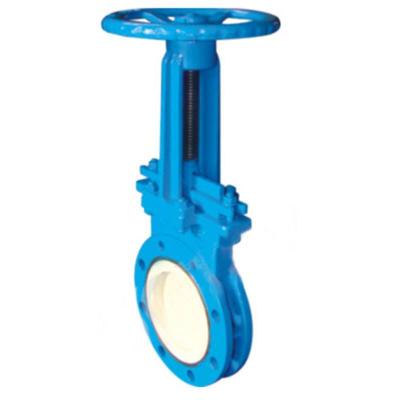 China Other non-rising handwheel knife gate valve / knife gate valve DN400 PN40 for sale