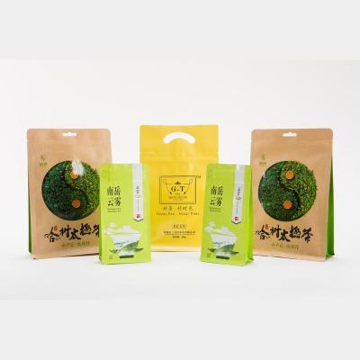 China Barrier Tea Packaging - Flat Bottom Zipper Box Pouch for sale