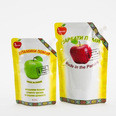 China Liquid Barrier Packaging Bag - Aluminum Foil Stand Up Spout Fruit Juice Pouch for sale