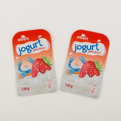 China Barrier Liquid Packaging - Yogurt Stand Free Form Foil Pouch for sale