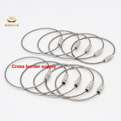 China Stainless Steel Wire Xinhanrui Stainless Steel Wire Main Anchor Chain Outer Buckle for sale