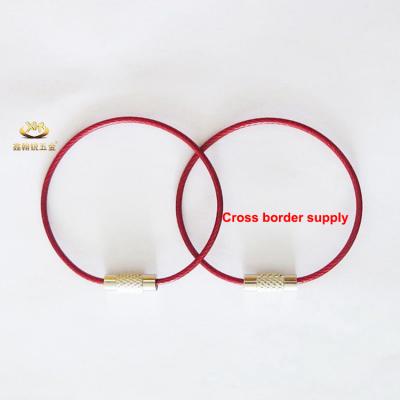 China Factory Red Wire Rope Stainless Steel Wire Rope Xinhanrui Main Chain 150mm for sale