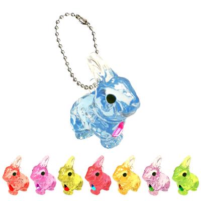 China Small Picosecond Novelty 3D Other Toys Crystal Animal Rabbit Shape Charm Small Toys For Children 2020 for sale