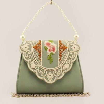 China New Fashion Women PU Ladies Evening Clutch Bags Dinner Bag Custom Pearl Bag Portable Cross - Body Clutch Bag for sale