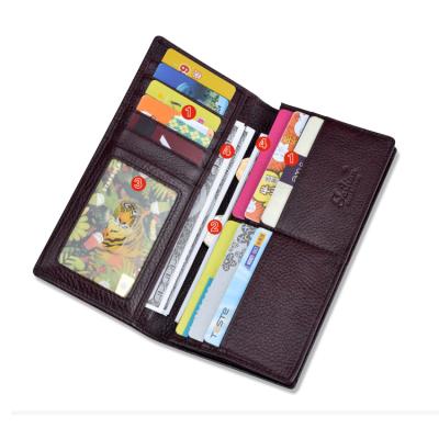 China Wholesale New Design Waterproof Men's Mini Comfortable Wallet Black PU Money Leather Purse Long for sale