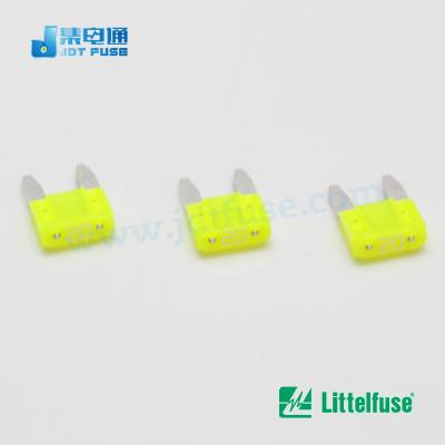 China Littelfuse MINI Auto Automotive Fuse 0297020.WXNV Blade Fuse 20A 32V for sale