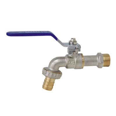 China Modern Hose Bibcock Forged Seal Brass Mixer Tap With Iron Handle for sale