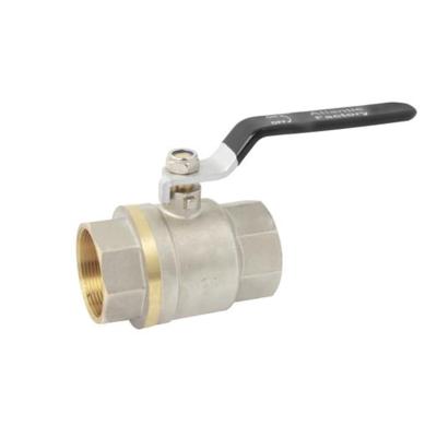 China General Chrome Brass Ball Valve For Cold Hot Water Thread Copper Fitting for sale