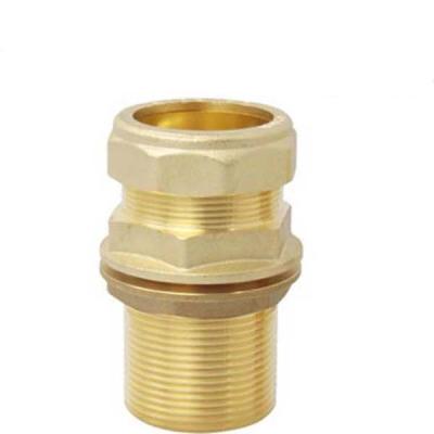 China Idealflex Threaded Factory Supply Fitting Brass Hose Water Tank Connector for sale