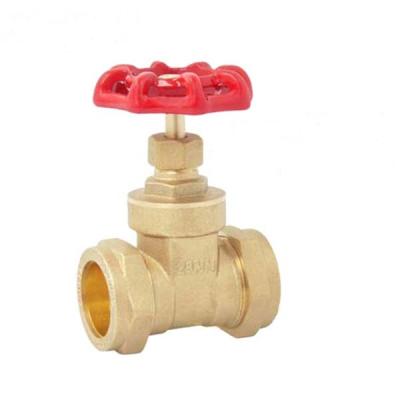 China High quality forged brass general stop valve 3 4 inch gate valve for sale