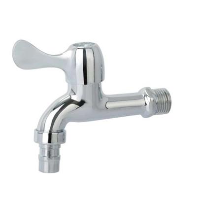 China Modern chrome plated brass long bibcock washing machine faucet for sale