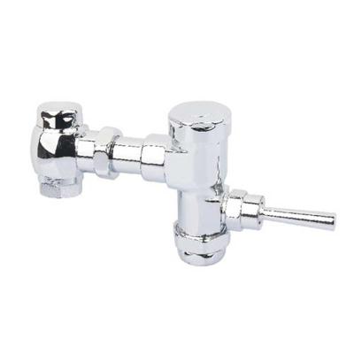 China Toliet Chrome Pedal Water Valve Brass Time Delay Toilet Drain Valves for sale