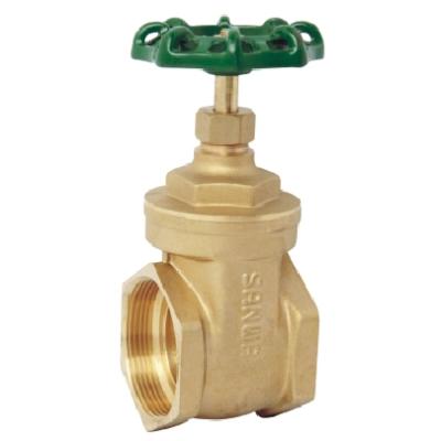 China General China Supplier 1/2 - 4 Inch Female Thread Inch Hydraulic Brass Gate Valve for sale