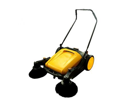 China Hotels Hand Powered Cleaning Machine Road Cleaner Floor Sweeping Machine For Factory for sale