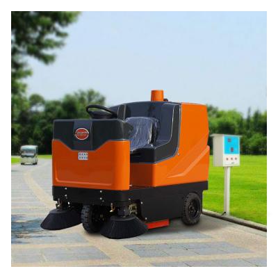 China S1350 Type Hotels Tower On Floor Sweeper Battery Powered Cleaning Floor Sweeper 1350mm for sale