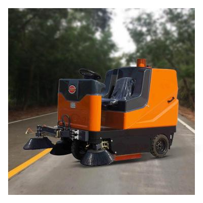 China Electric Pile Industrial Cleaning Tower On The Road Sweeper Floor Sweeper for sale