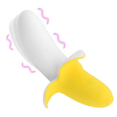 China 2021 Newest Realistic Banana Clitoral G-spot Vibrator 10 Modes Cute Dildo Female Masturbator Adult Sex Toy for Woman for sale