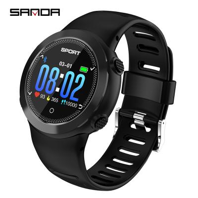 China SANDA HZ181Man Smart Alarm Sports Watches Digital Call Message Reminder Fitness Tracker Back Light Wrist Watch for sale