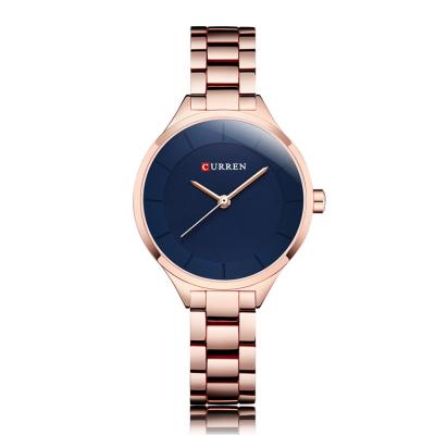 China CURREN 9015 Water Resistant Ladies Stainless Steel Wristwatches 2019 Hot Sale Style Ladies Wrist Watch Beautiful for sale