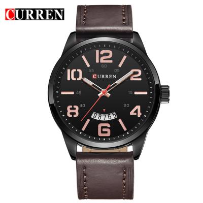 China Full Calendar Curren 8236 Quartz-Top Luxury Men's Watches Sport Waterproof Men's Watches for sale