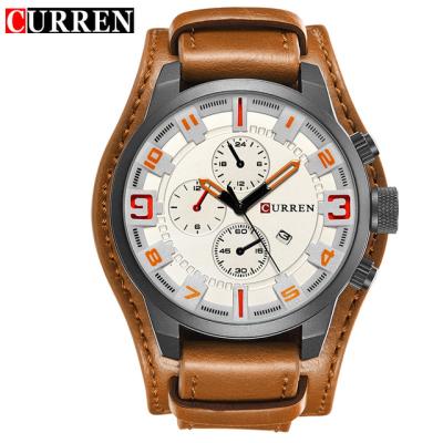 China Japan 8225 Automatic Quartz Fashion Date Luxury Brand Curren Cheap Price Curren Watches for sale