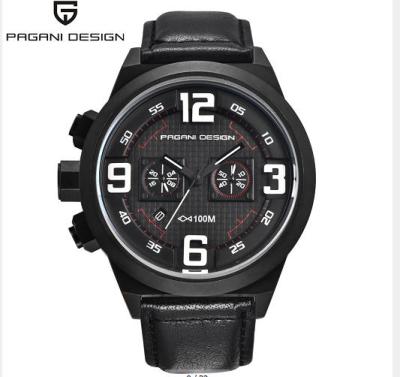 China Custom Design 2652 Automatic Date 2021 PAGANI New Logo Men Gift Stylish Waterproof Logo Men's Quartz Casual Watches Reloj for sale