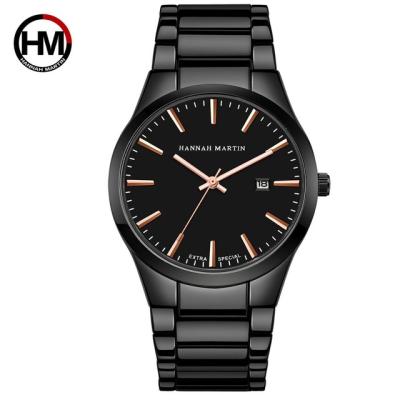 China 2021 Affordable Hannah Martin 1756 Water Resistant Best Quartz For Mens Fashion Design Brands Steel Man Watches Minimalist for sale