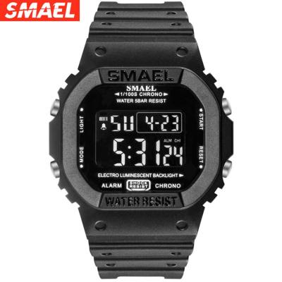 China Top brand trend digital watches alarm SMAEL 1801 men's watches digital wristwatch women's watches for sale