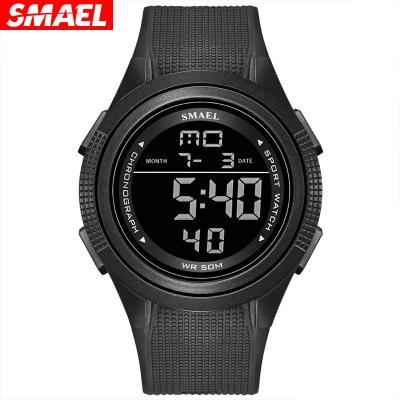 China Alarm Smael 1220 New Design Water Resistant Mens Digital Watch LED Clock Luminous Sports Men's Relojes Watches for sale