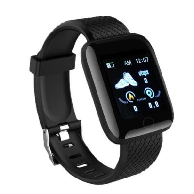 China Automatic Date Waterproof Heart Rate Sport Smartwatch 116plus 116plus Blood Pressure Sleep Monitor Wristband for sale