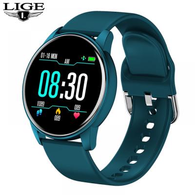 China Automatic Date 2021 Weather Forecast Activity Tracker Heart Rate Monitor Sports Android IOS IOS Real Time Smart Watch Men Ladies for sale