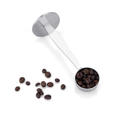 China Sustainable Amazon Products Coffee Tamper 30ml Metal Spoon Stainless Steel Coffee Scoop Scoop Spoon for sale