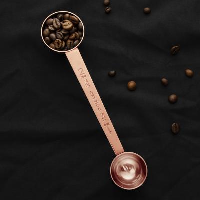 China Kitchen 15ml Coffee Scoop Measuring Spoon Stainless Steel Tablespoon Viable Teaspoon for sale