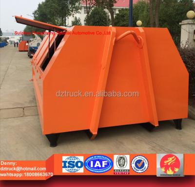 China 4-25cbm hook lift metal container waste bin can be ordered for sale