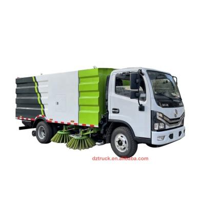 China energy & Euro V Dongfeng 5500Liters Small Mining Vacuum Road Sweeper Truck For Sale for sale