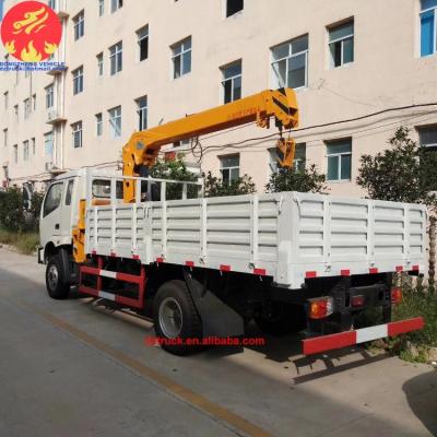 China TRUCK CRANE DFAC 4x2 Truck Mounted 2Tons Crane SQ2SK1Q for sale