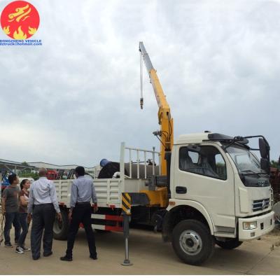 China TRUCK CRANE 3 ton loading crane truck used in Sudan for sale