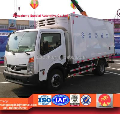 China Nissan refrigerator van, Nissan freezer van truck, 5 ton refrigerated van for sale SZD5076XLC4 for sale