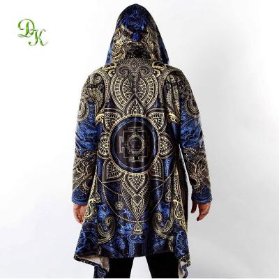 China 2021 Fashion Breathable Custom Design For Sublimation Printing Men Women Outdoor Coat With Hood for sale