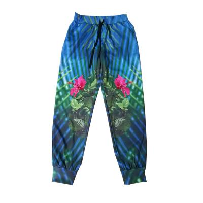 China Wholesale Sports Polyester Jogger Pants Customer Designer Sublimation Cheap Sweatpants Antibacterial for sale