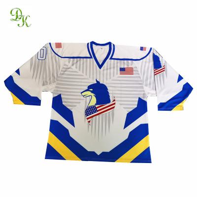 China Quick Dry For Game Uses Hot Sale Custom Design Ice Hockey Jersey for sale