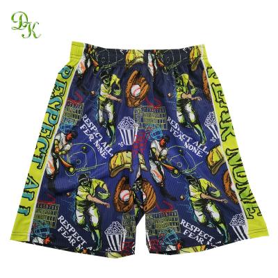 China QUICK DRY custom design 100% polyester wholesale blank sublimation 5 inseam men shorts for sale