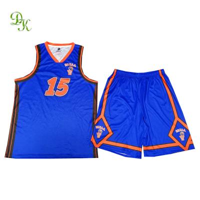 China Breathable Basketball Tank Top Uniform Design for sale