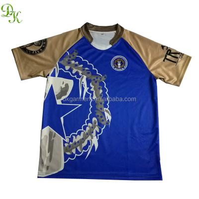 China Antibacterial Custom Design Rugby Shirt Wholesale for sale