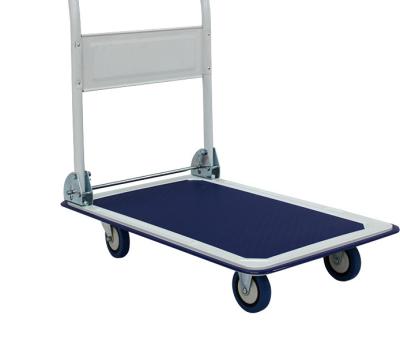 China Heavy Duty Collapsible Folding Tools Supplier Trolley Platform Cart For Hotel And Industrial Transportation for sale